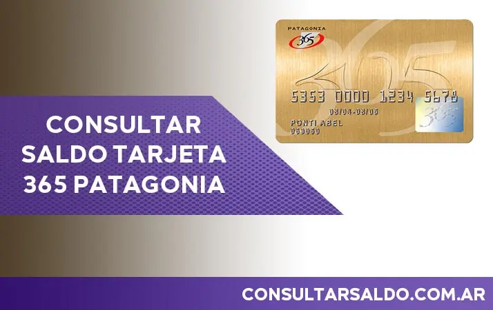 resumen tarjeta 365 - Cómo activar la tarjeta del Banco Patagonia