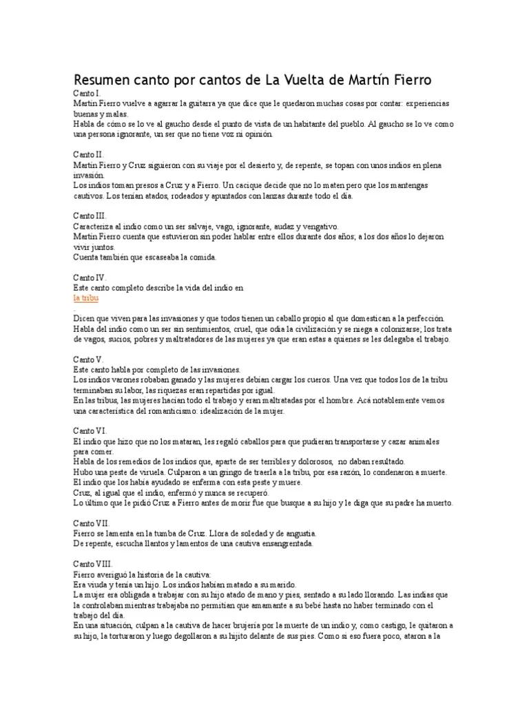La Vuelta de Martín Fierro - Resumen - Cómo comienza La vuelta de Martín Fierro la vuelta de martin fierro resumen - Cómo comienza La vuelta de Martín Fierro