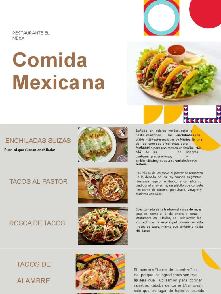 comida mexicana resumen - Cómo era la comida mexicana