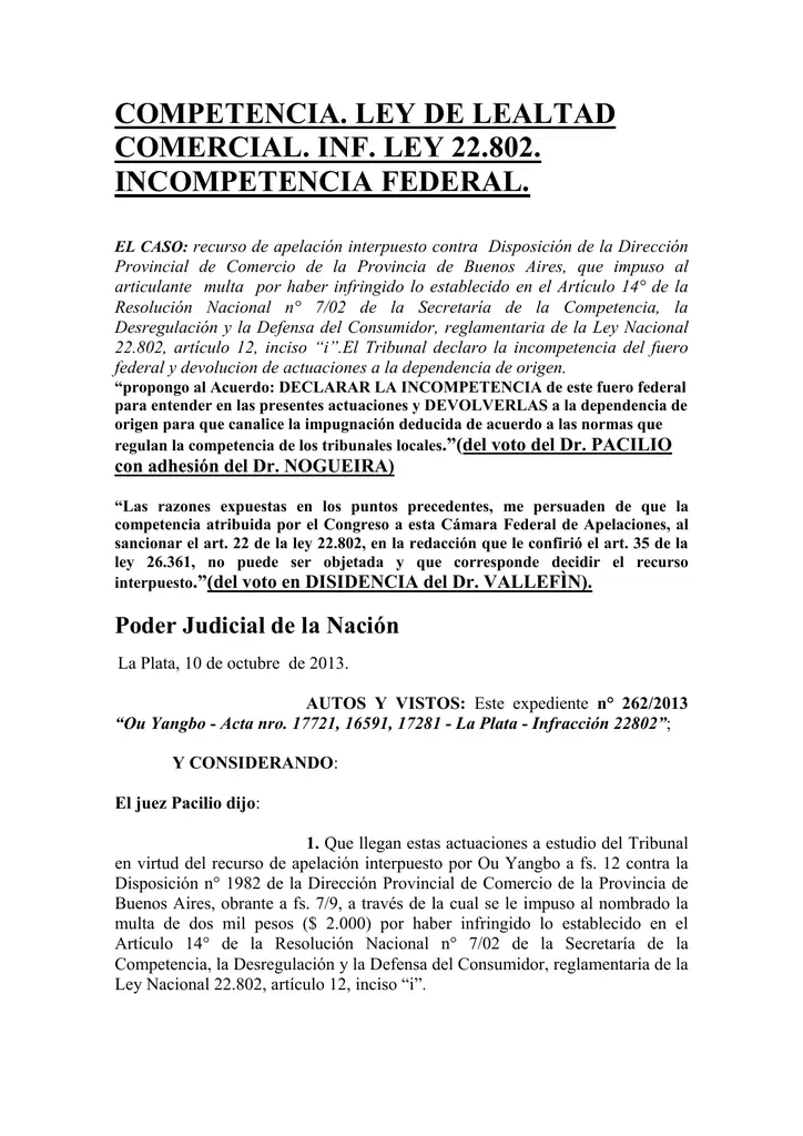 ley 22802 resumen - Cómo funciona la ley de redondeo en Argentina