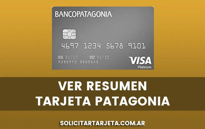 contraseña para ver resumen visa patagonia - Cómo ver resumen de tarjeta Mastercard Banco Patagonia