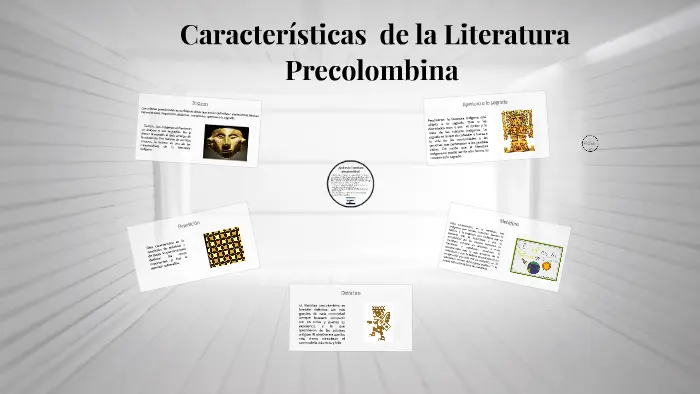 literatura precolombina resumen - Cuál es el contexto de la literatura precolombina
