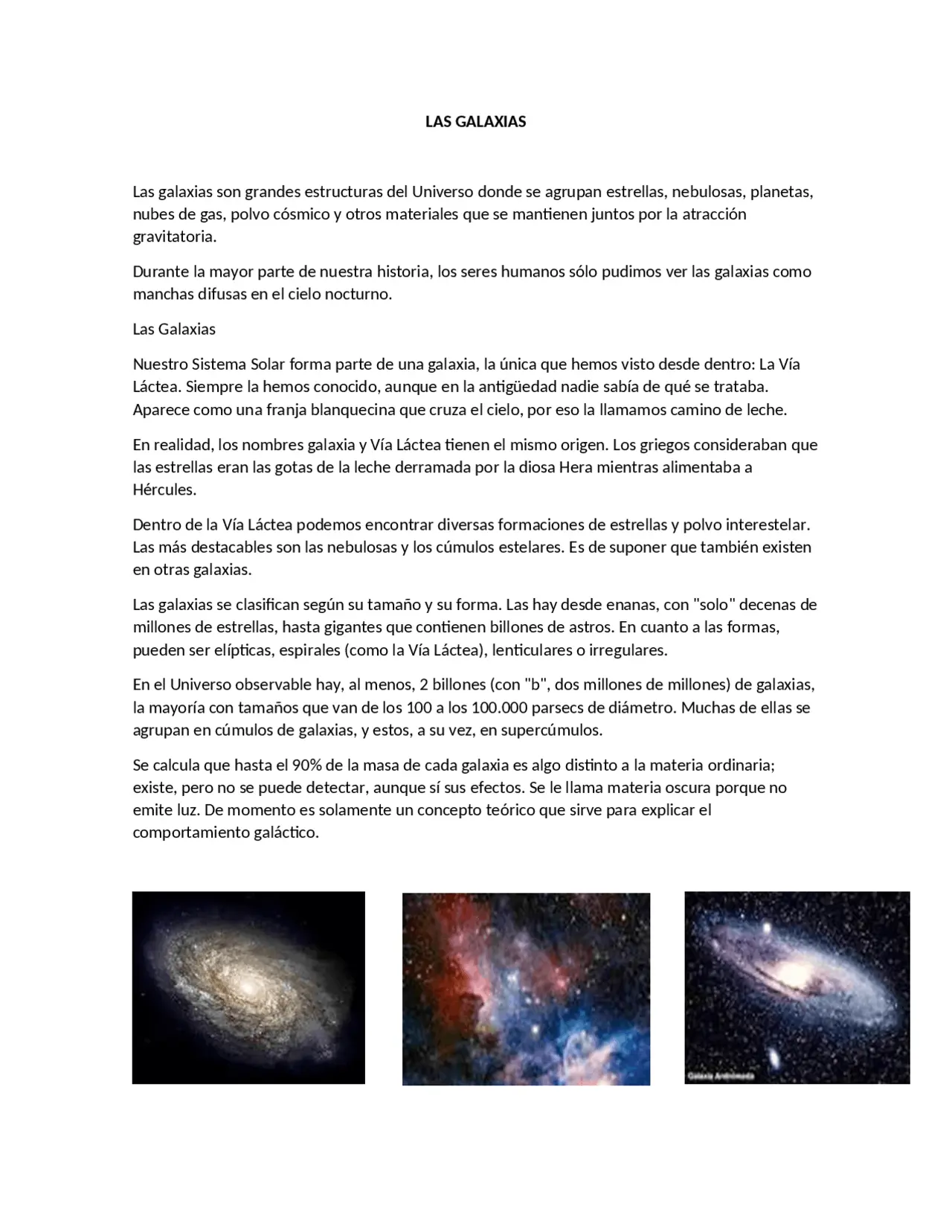 galaxias resumen - Cuál es el origen de las galaxias