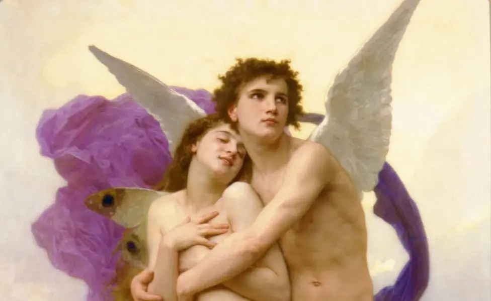 historia de cupido y psique resumen - Cuál es la historia de Psique