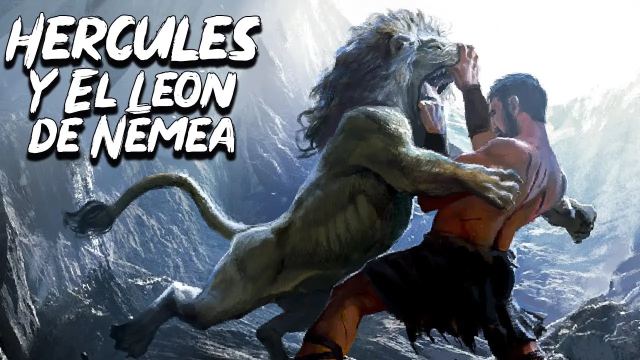 hercules y el leon de nemea resumen - Cuál es la historia del león de Nemea