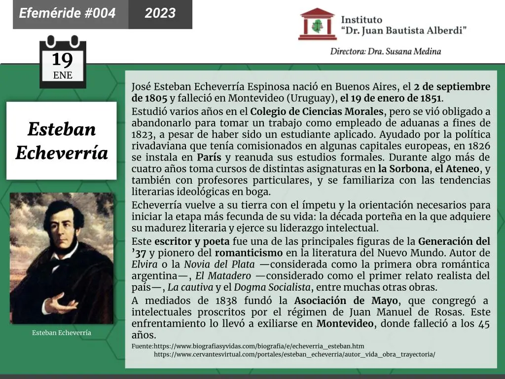 Resumen de Esteban Echeverría - Cuál fue la importancia de Esteban Echeverría resumen de esteban echeverria - Cuál fue la importancia de Esteban Echeverría