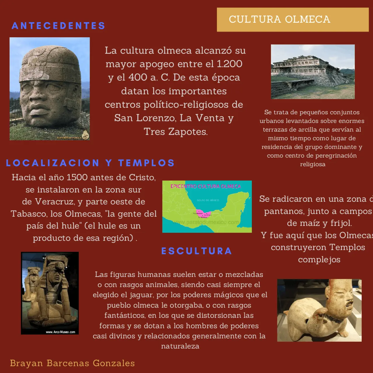cultura olmeca resumen corto - Cuáles son las características de la cultura olmeca