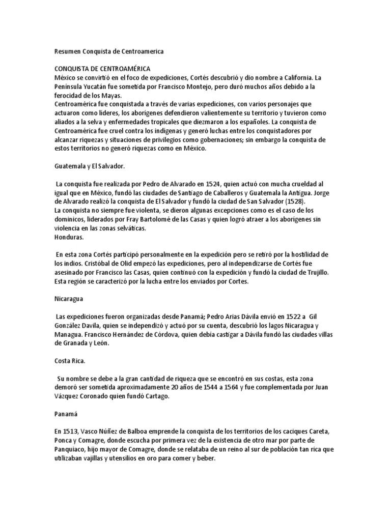 Resumen de la conquista de América Central - Cuándo fue la conquista de América Central conquista de america central resumen - Cuándo fue la conquista de América Central