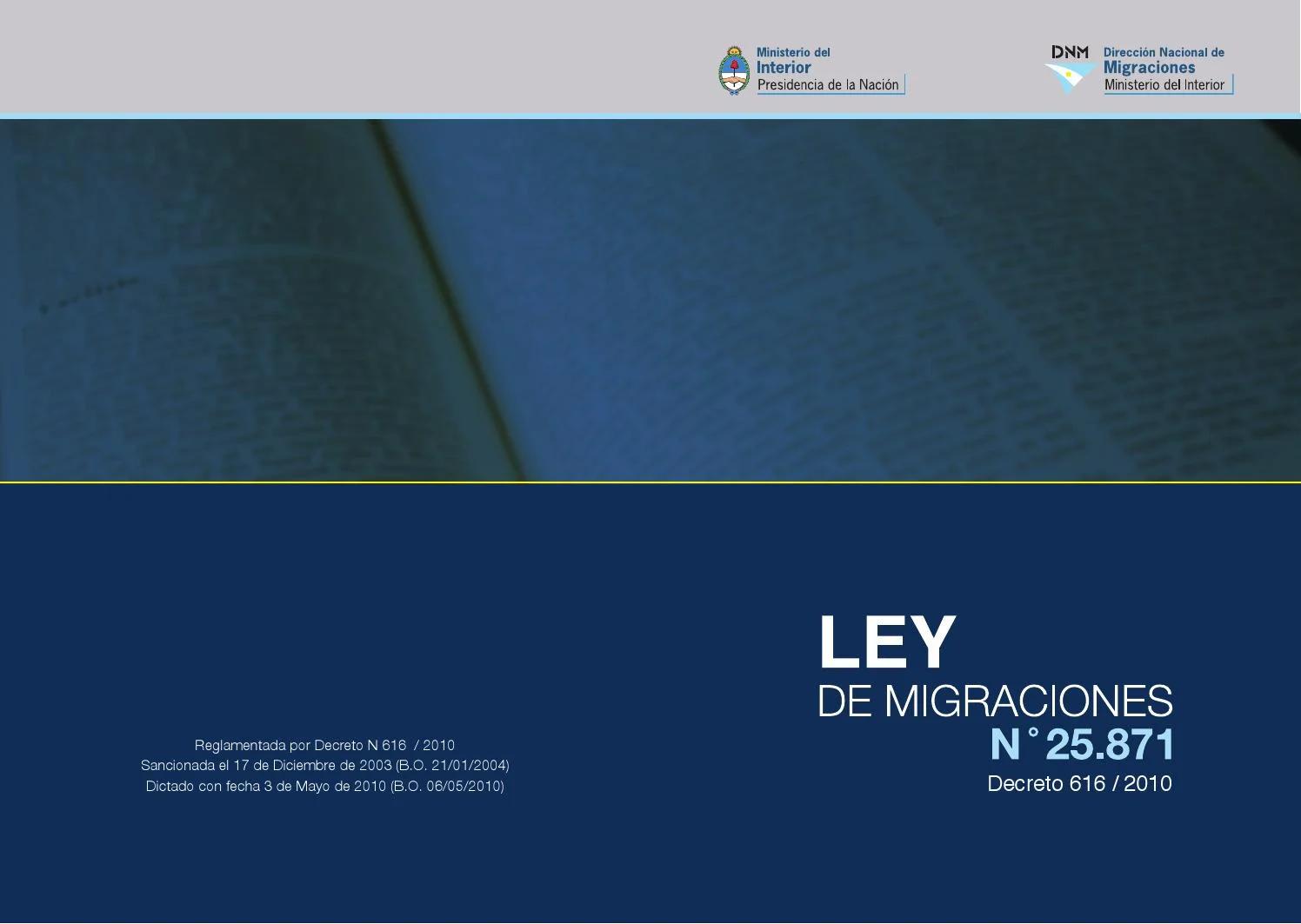 ley de migraciones 25.871 resumen - Cuándo se pierde la residencia permanente en Argentina