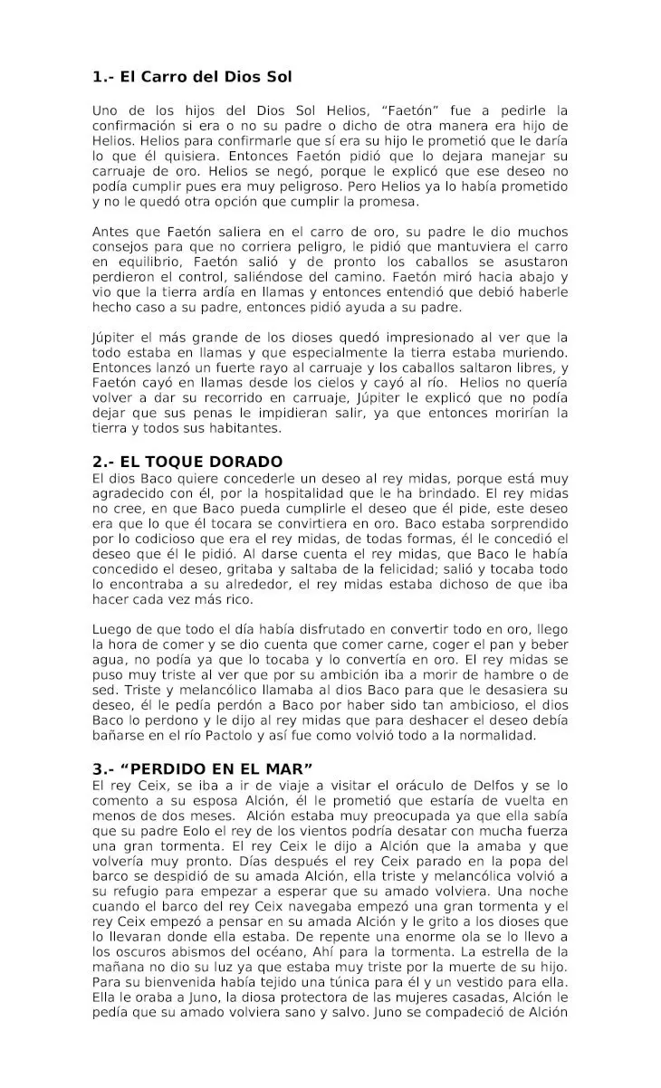 mary pope osborne mitos griegos resumen cada capitulo - Cuántas páginas tiene el libro de mitos griegos