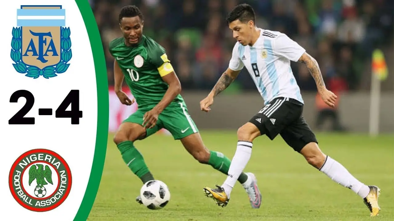 argentina nigeria resumen - Cuánto perdió Argentina con Nigeria