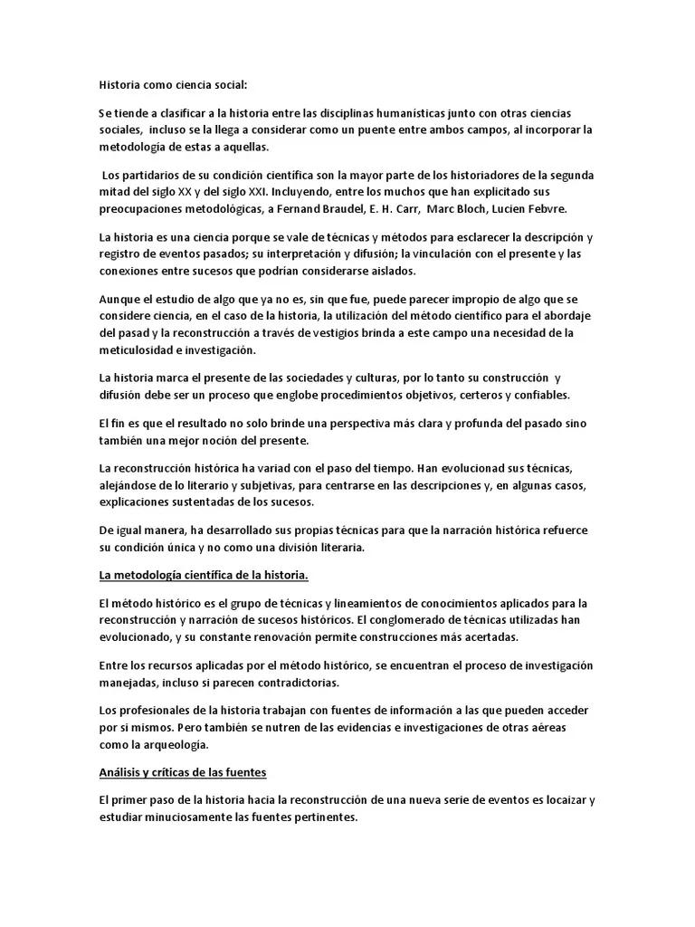 Por qué la historia es una ciencia social - Dónde nace la historia como ciencia social porque la historia es una ciencia social resumen - Dónde nace la historia como ciencia social