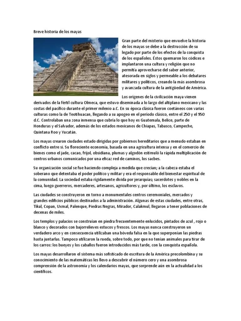 origen de los mayas resumido - Dónde se originó los mayas