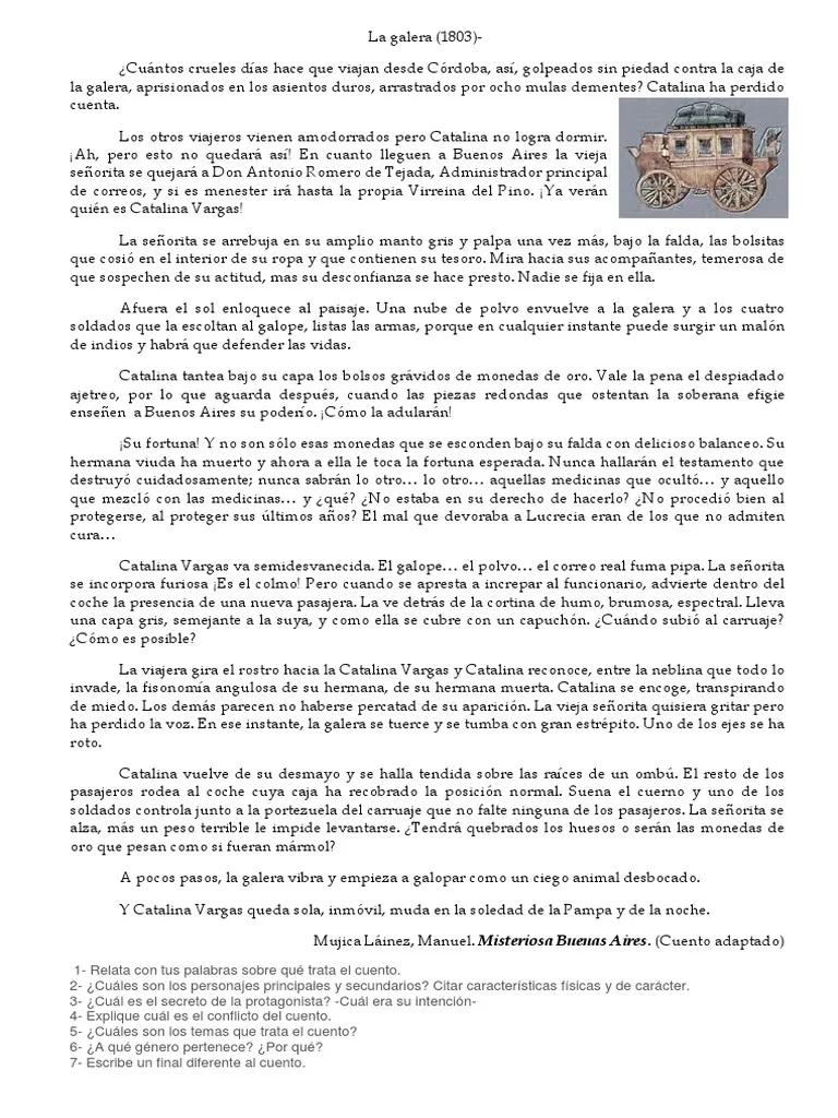 La Galera: Resumen de un cuento fantástico - Por qué la galera es un cuento fantástico la galera cuento resumen - Por qué la galera es un cuento fantástico