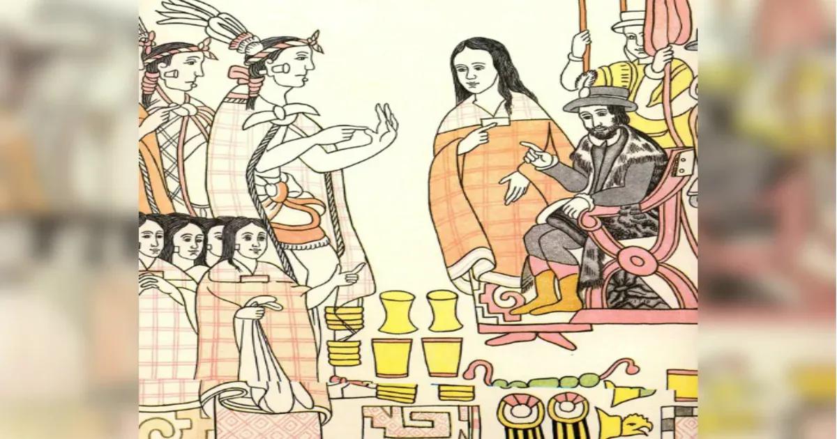 la maldicion de malinche resumen - Por qué la Malinche ayudo a Hernán Cortés