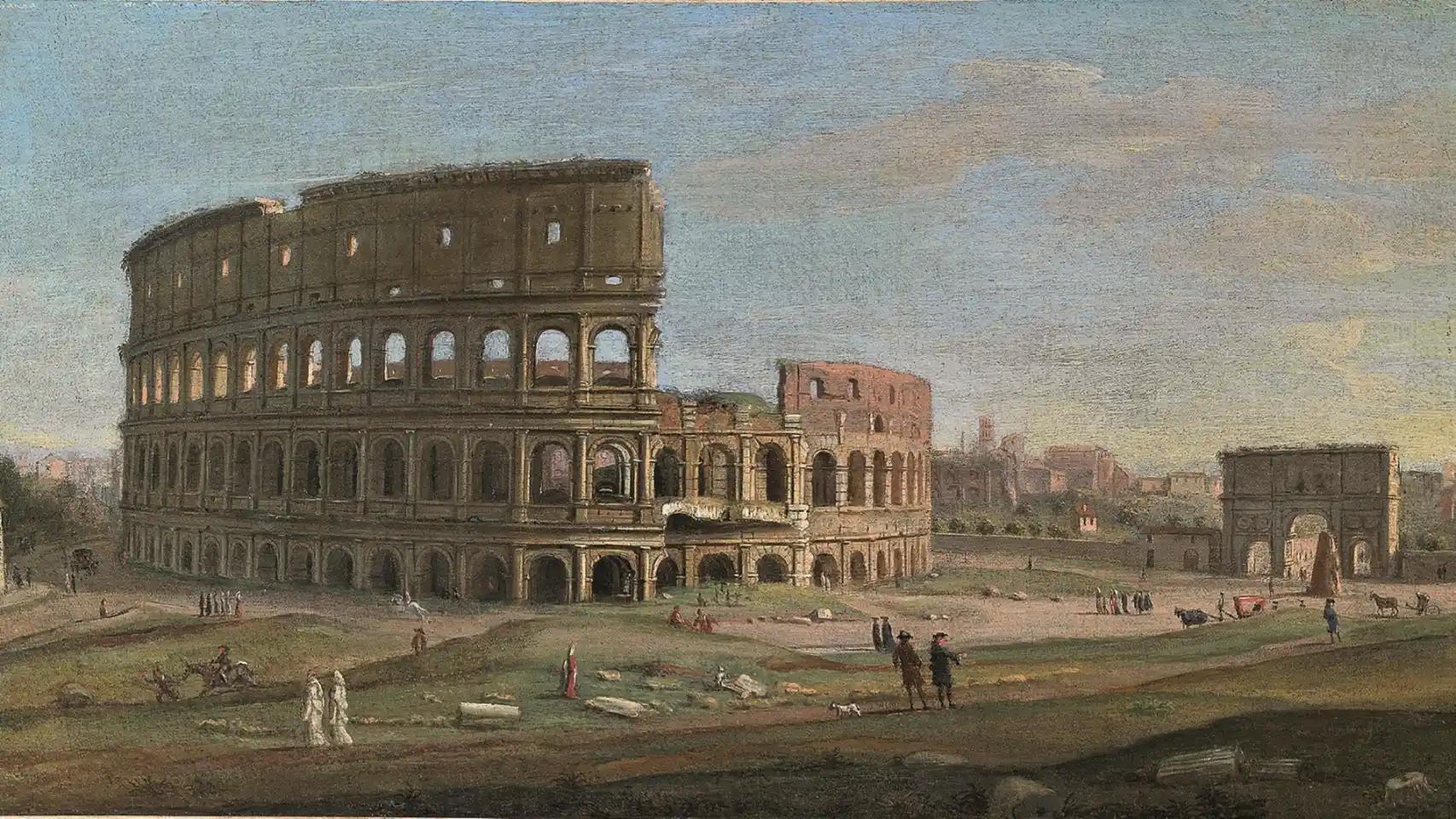 coliseo romano historia resumida - Por qué se destruyó el Coliseo romano