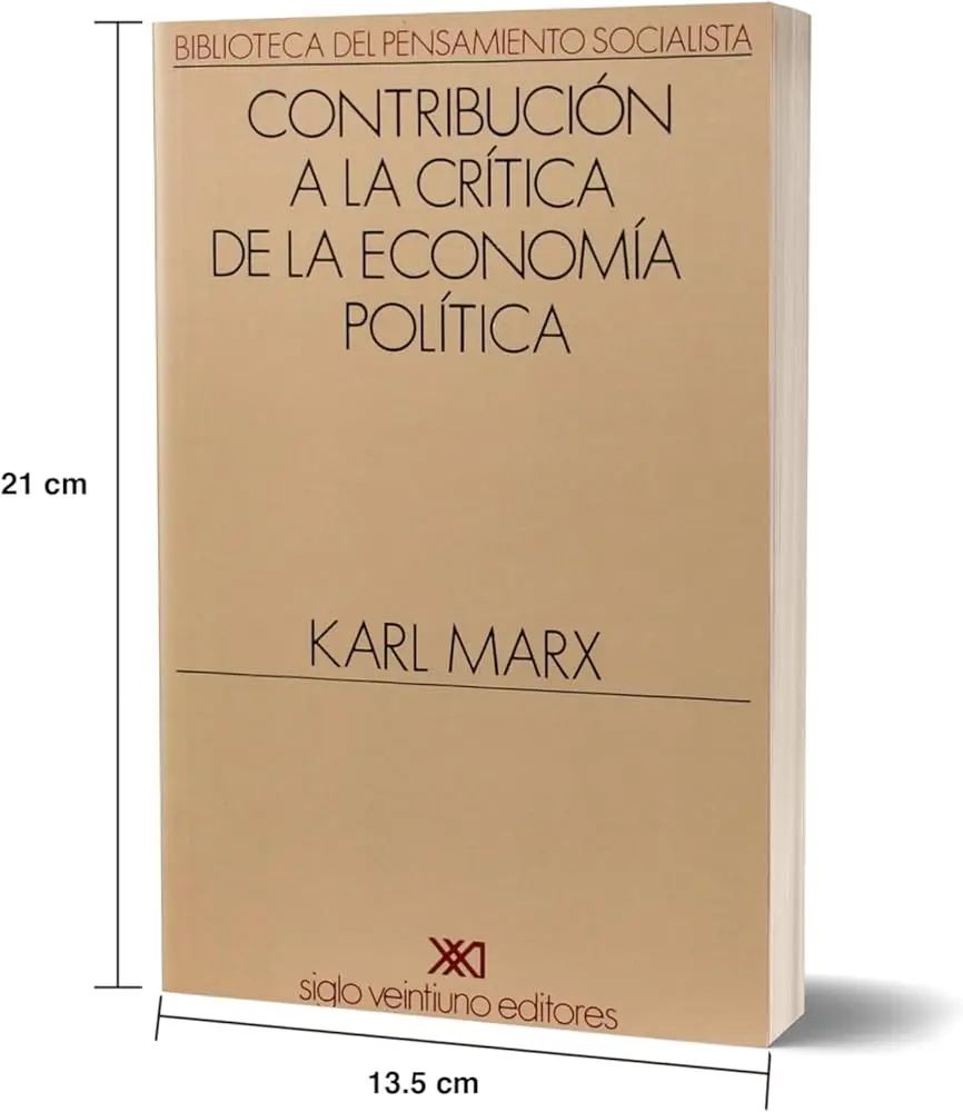 contribución a la crítica de la economía política marx resumen - Qué aportes hizo Marx a la economía