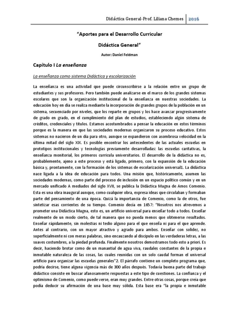 Aportes para el desarrollo curricular: Didáctica General Resumen - Qué es didáctica general con mis propias palabras aportes para el desarrollo curricular didactica general resumen - Qué es didáctica general con mis propias palabras