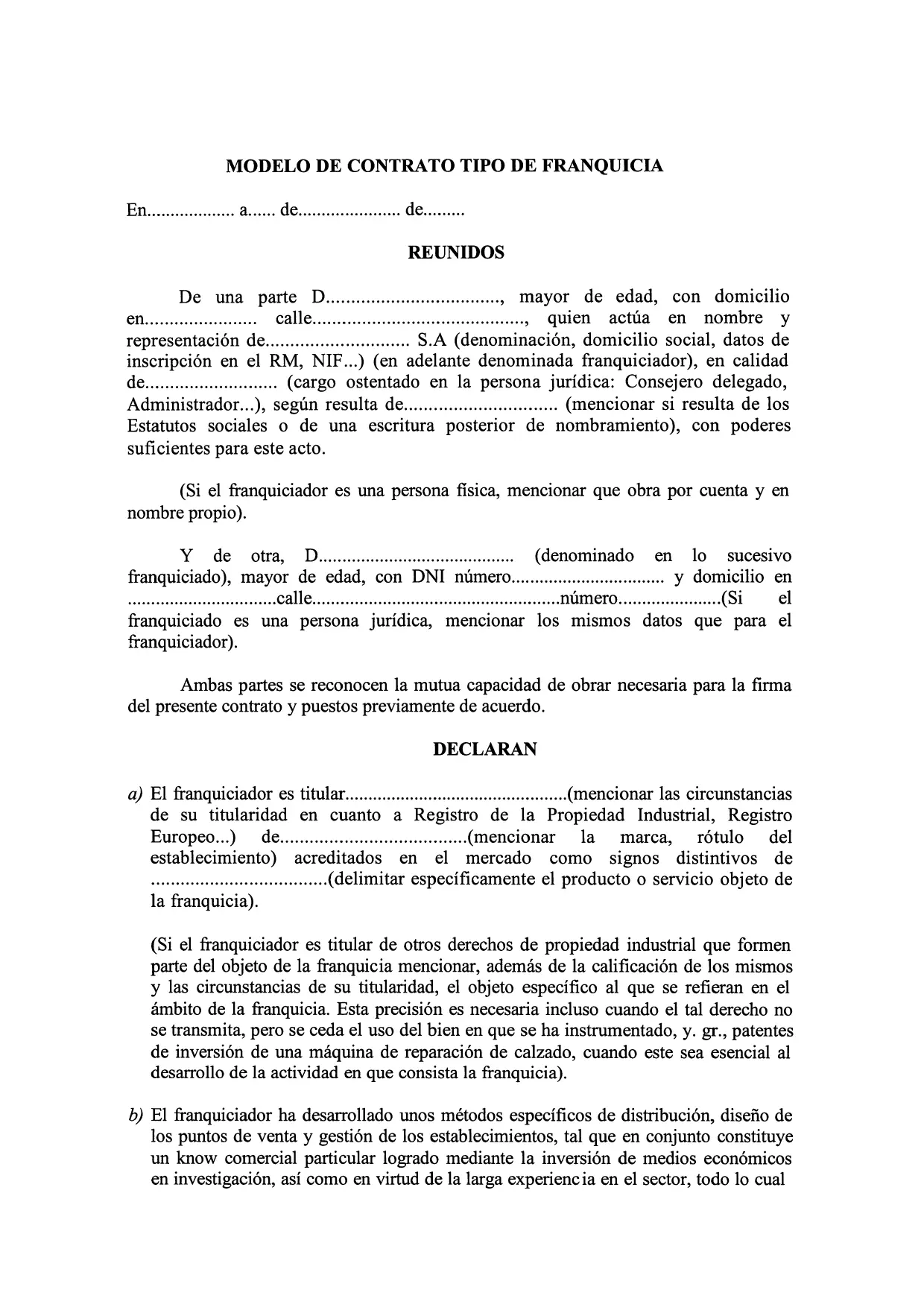 contrato de franquicia resumen - Qué es el contrato de franquicia en Argentina