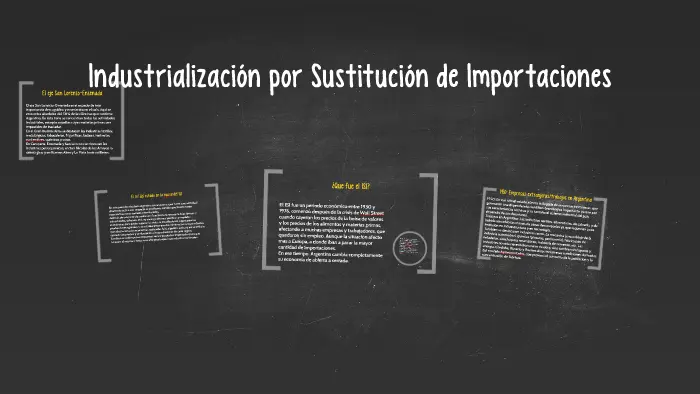industrializacion por sustitucion de importaciones argentina 1930 resumen - Qué es el modelo de la industrialización