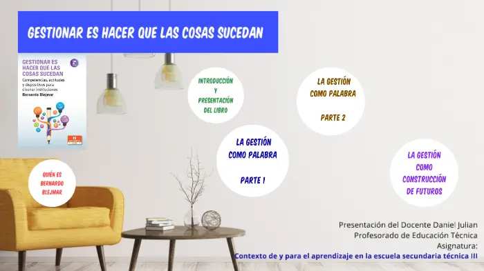 Blejmar: Gestionar es hacer que las cosas sucedan - Qué es gestión según blejmar blejmar gestionar es hacer que las cosas sucedan resumen - Qué es gestión según blejmar