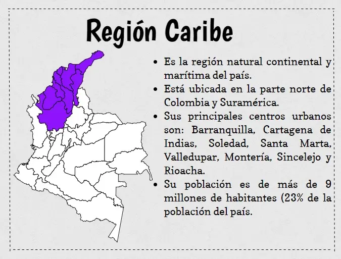 resumen de la region caribe - Qué es la región Caribe resumen