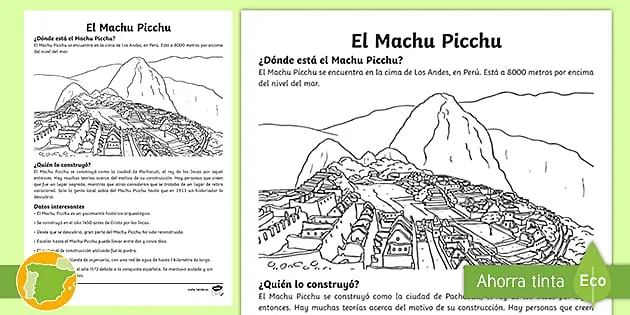 machu picchu resumen para niños - Qué es Machu Picchu para niños