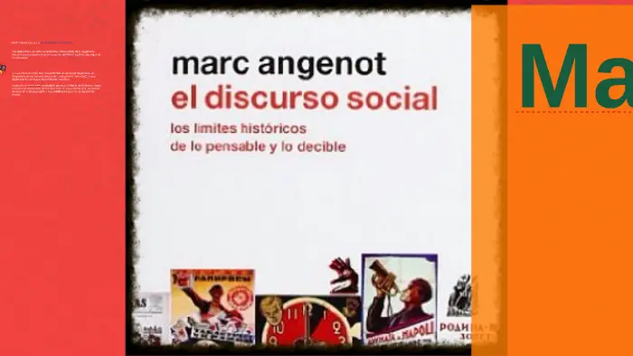marc angenot el discurso social resumen - Qué es un discurso social ejemplos