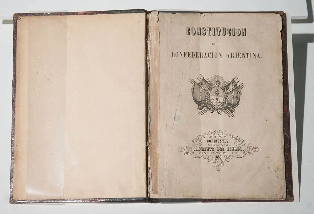 constitucion de 1853 resumen - Qué provincias participaron en la Constitución Nacional de 1853