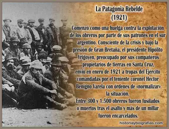 la patagonia rebelde resumen - Que reclamaba la Patagonia Rebelde