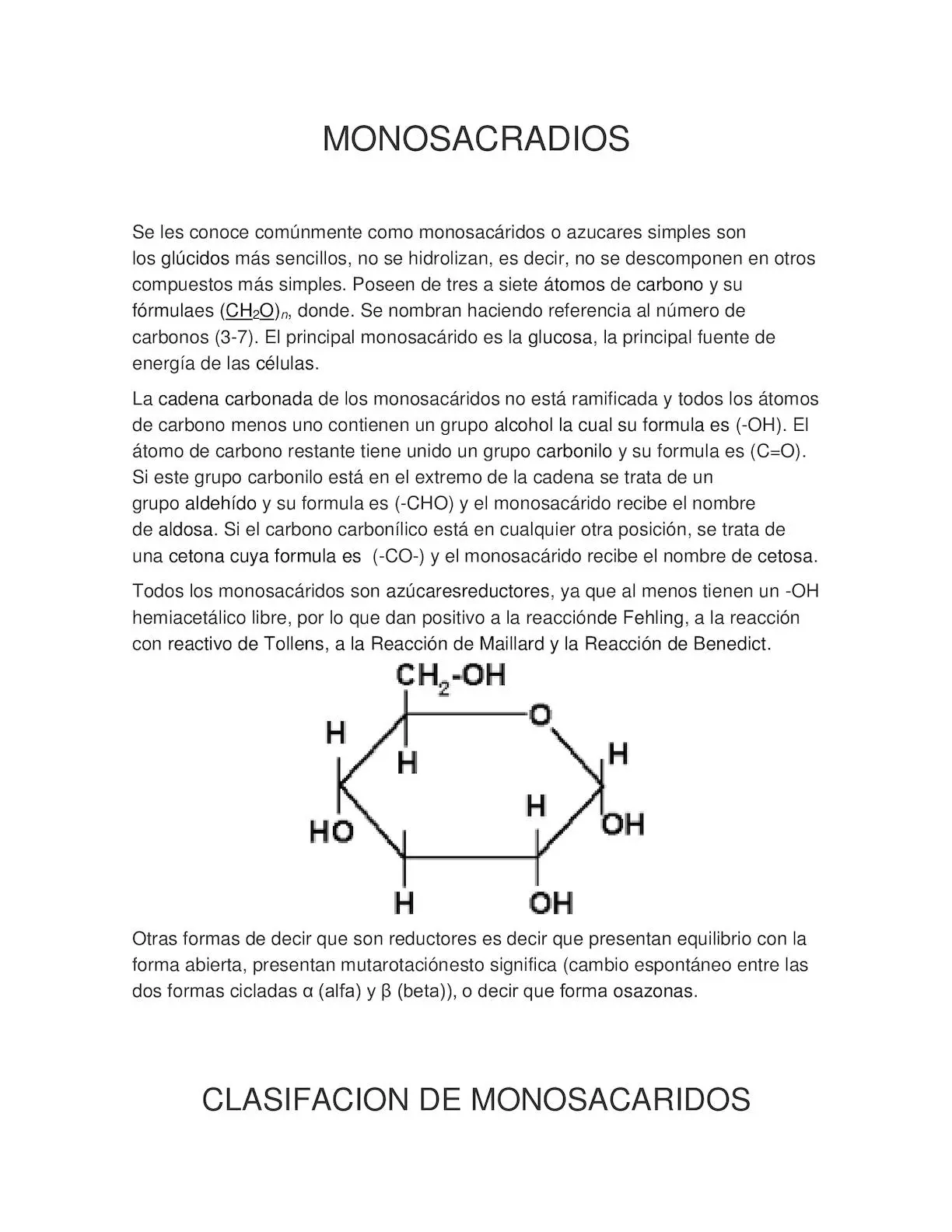 monosacaridos resumen - Qué son los monosacáridos y cómo se clasifican