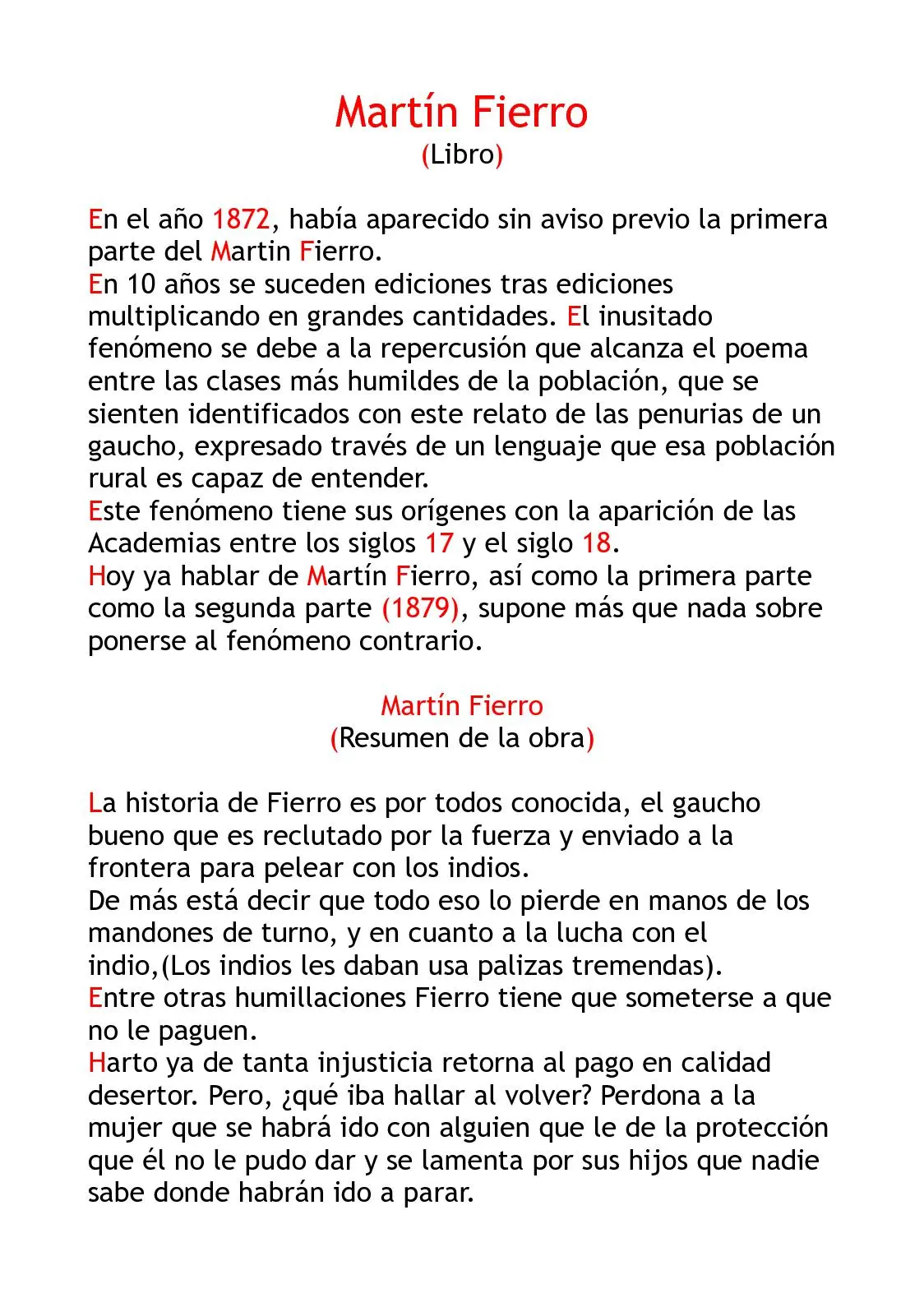La Vuelta de Martín Fierro - Resumen - Qué temas aborda la vuelta del Martín Fierro la vuelta de martin fierro resumen - Qué temas aborda la vuelta del Martín Fierro
