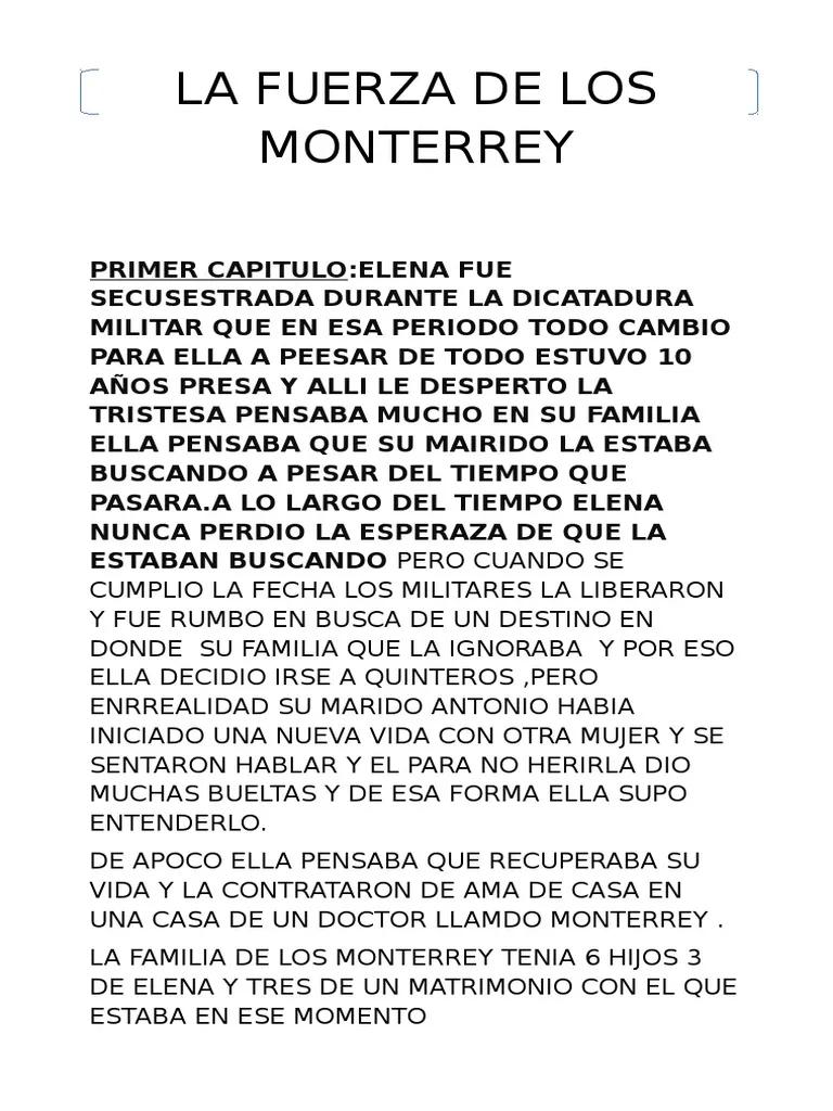 la fuerza de los monterrey resumen - Quién es el autor de la fuerza de los Monterrey
