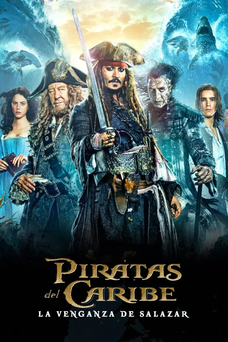 resumen de piratas del caribe la venganza de salazar - Quién interpreta a Jack Sparrow joven en La venganza de Salazar